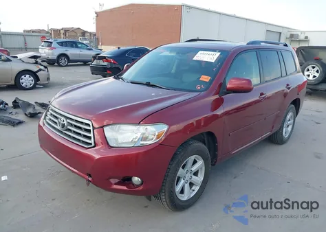 2010 Toyota Highlander Se V6 из США, поврежденный, VIN 5TDJK3EH9AS033835
